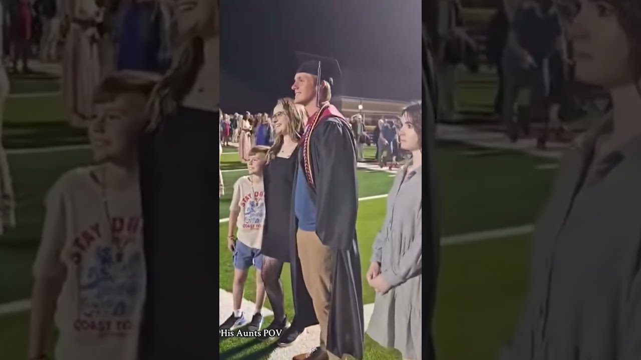 She Surprised Him On Graduation Night 