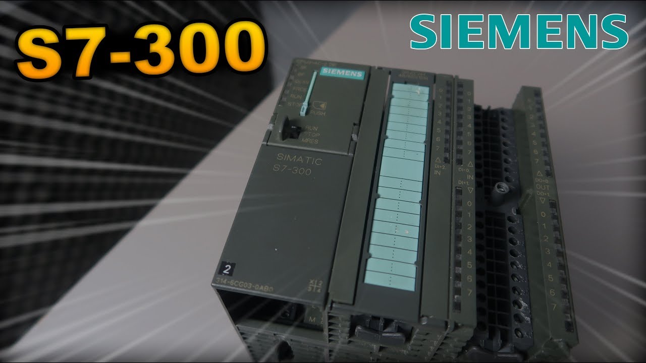 CLP Bem Completo da Siemens! S7-300 #01 - YouTube