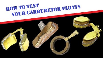 How to test your Carburetor Float, QUICK and EASY, #holley, #marvelschebler, #zenith, #carter, #ih
