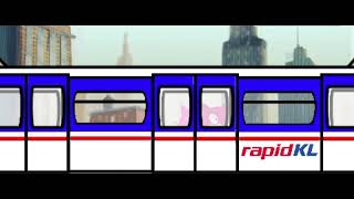 lrt kelana jaya 4 coach ART 200 (departing glenmarie) scratch