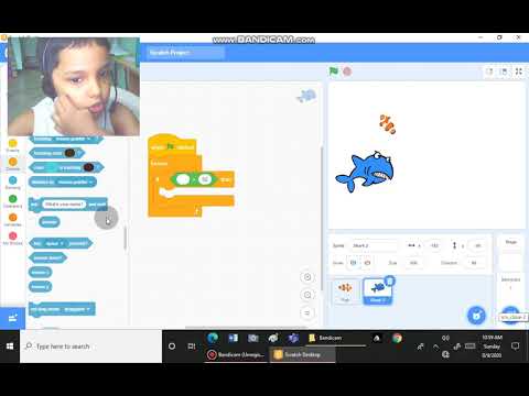Simple Scratch Coding Big Fish Catching Small