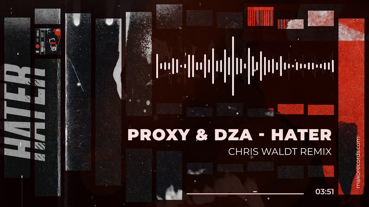 Proxy & DZA - Hater (Chris Waldt Remix) [Official Audio]