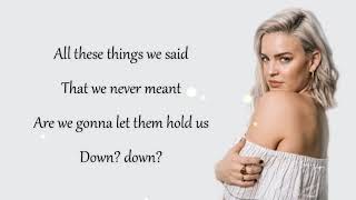 Anne-Marie - HEAVY (Lyrics)