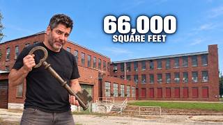 We bought an old abandoned shoe factory building - What's inside?