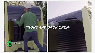 ENPAC Roll Top Hardcovers Group - Outdoor Drum Storage & Containment