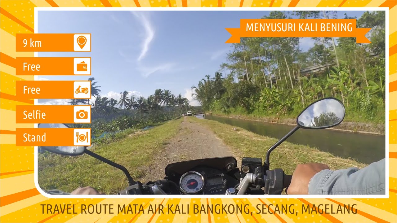 Travel Route Mata Air Kali Bangkong, Payaman, Secang, Magelang