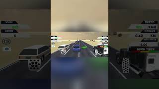 4 Car Traffic Speed Race 720x1280 screenshot 2