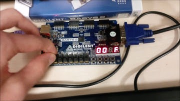 Ping Pong Duel Game in VHDL