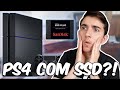 Coloquei um SSD no PLAYSTATION 4! Instalação e testes de performance! Vale a pena?