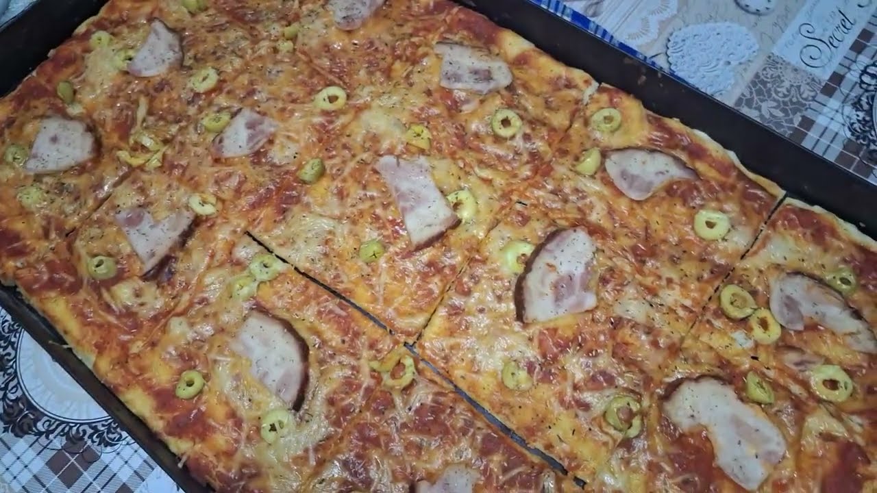 أروع بيتزا كاري سهلة و اقتصادية على طريقتي 😋❤️👌🤤#بيتزاكاري #بيتزا_سريعه #بيتزا 