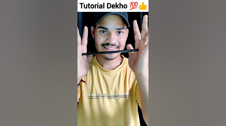 How to do pencil ka magic trick || tutorial 💯👍 #shorts #youtubeshorts #ytshorts