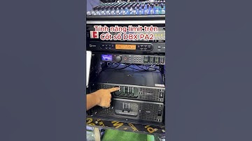Tác dụng tính năng Limit trên cốt số dbx PA2 #shorts #dvhaudio #loadamcuoi #danloasukien #xuhuong