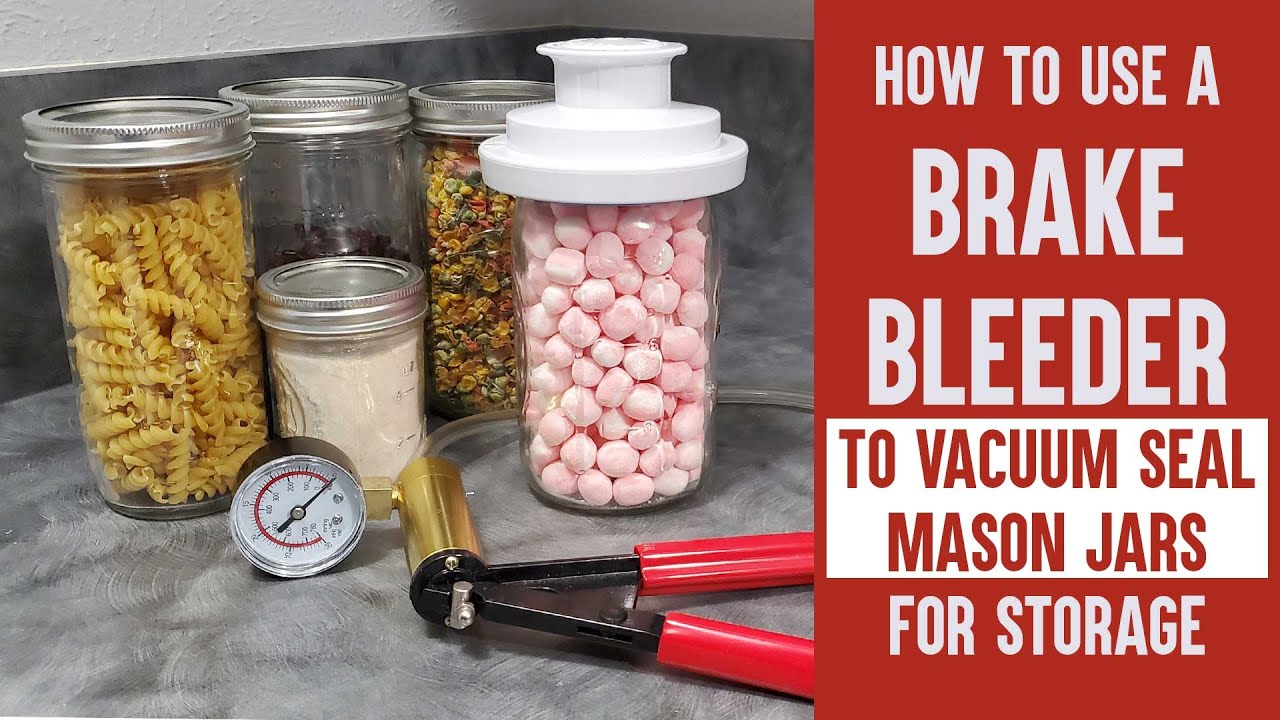 How To Seal Food into a Mason Jar with a Vacuum-Sealer Hand Pump