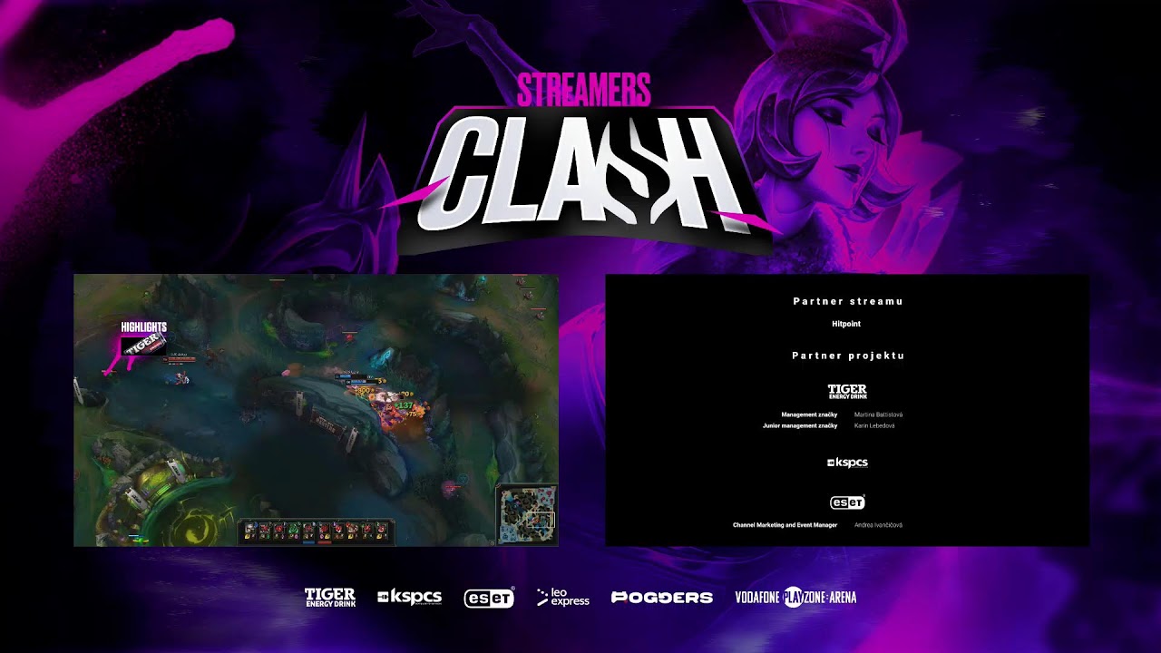 Streamers clash - Záznam finále