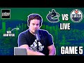 Stanley cup playoffs  vancouver canucks vs edmonton oilers game 5 live w adam wylde