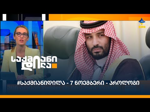 #საქმიანიდილა - 7 ნოემბერი - პროლოგი