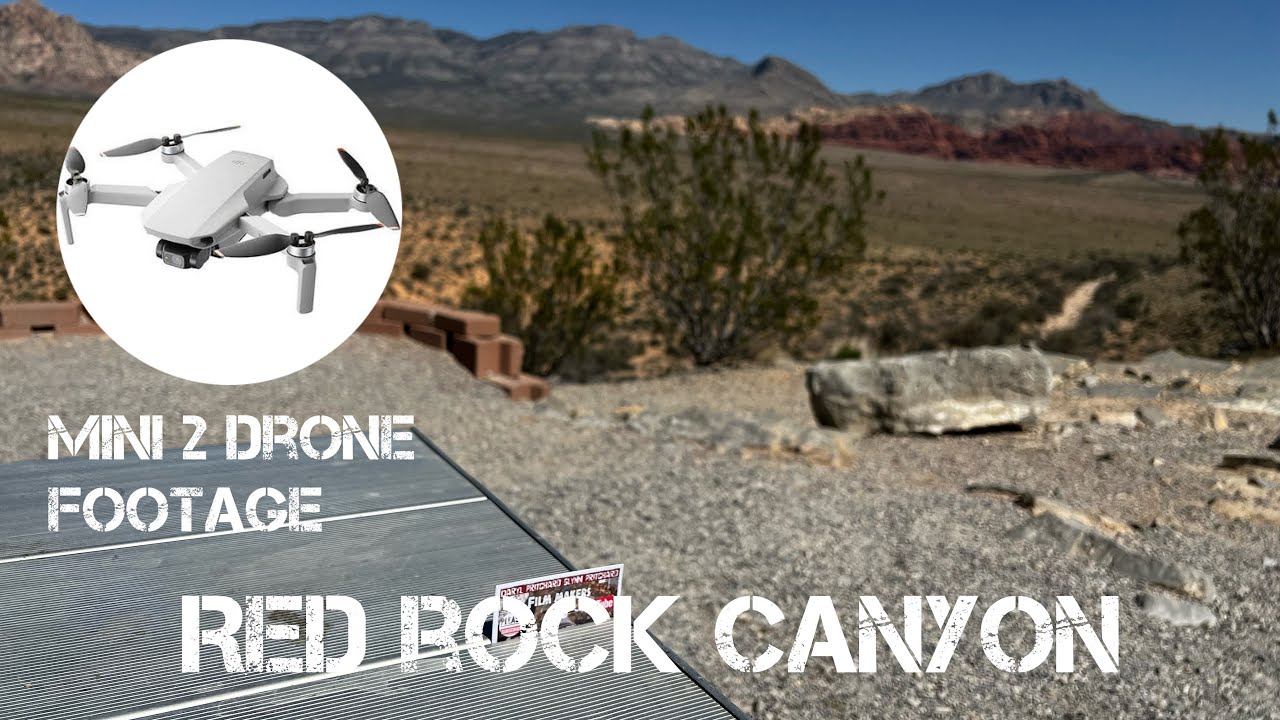 DJI Mini 2 Drone Footage of Red Rock Canyon Nevada USA
