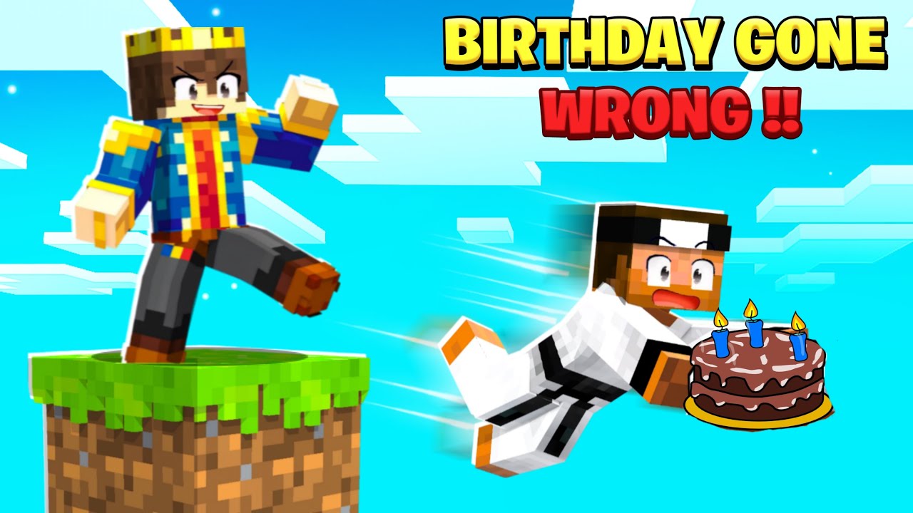 FIRST DAY IN MINECRAFT ONEBLOCK WITH JACK🤣 | GONE WRONG !!! - YouTube