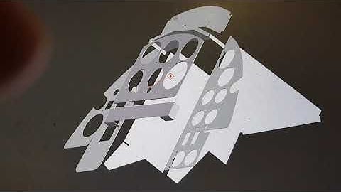 Whirlwind Fighter Project - Engineering Update part 5 - Cockpit Construction