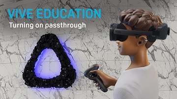 Turning on Passthrough on VIVE XR Elite