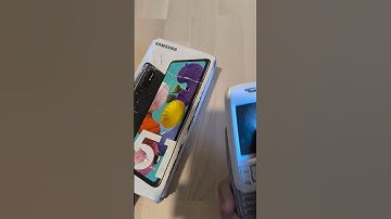 Galaxy A51 box vs Samsung Old phone design test #shorts #youtube #tech