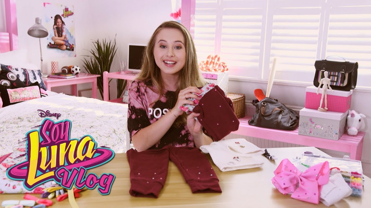 Soy Luna Vlog #1: Genbrug din gamle hættetrøje - Disney Channel Danmark