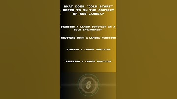 AWS Trivia 07 #code #coder #fyp #fypシ #trivia #aws #serverless #easy  #ai