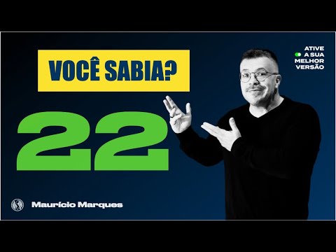 NÚMERO 22 | SIGNIFICADOS |  REVELAÇÃO | MINHA POSIÇÃO  - Mauricio Marques