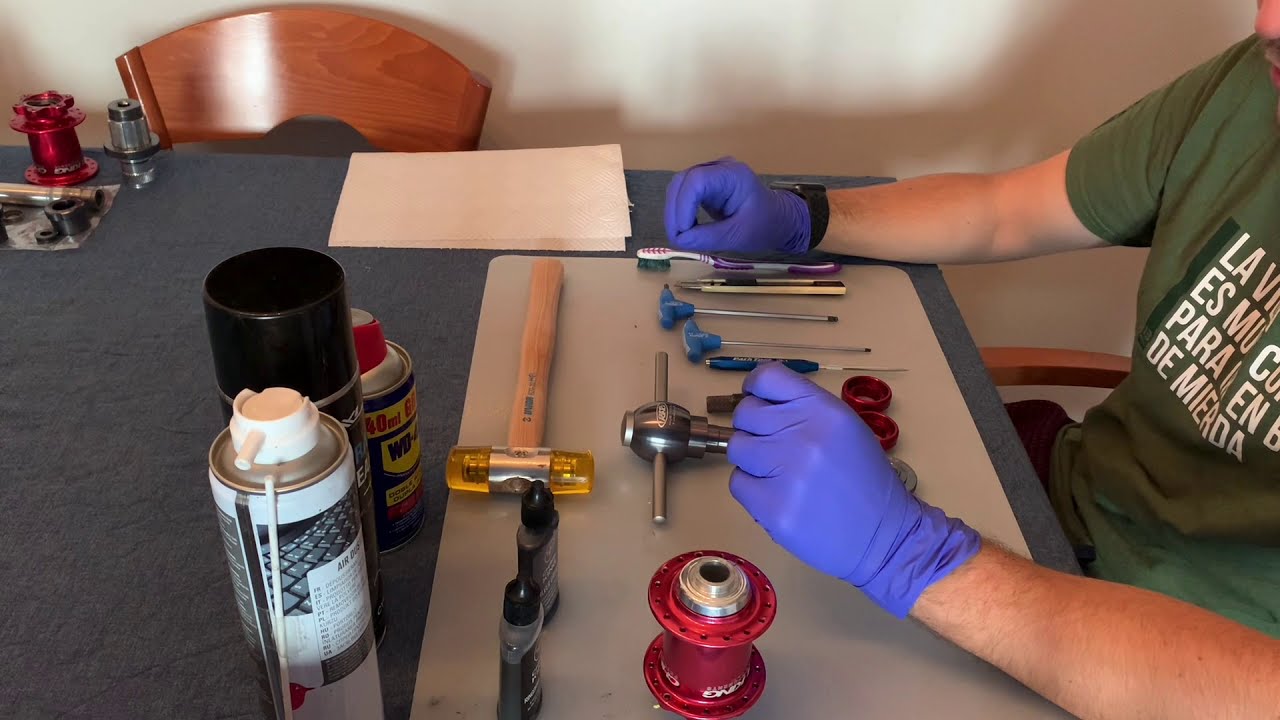 Mantenimiento Chris King Iso buje delantero