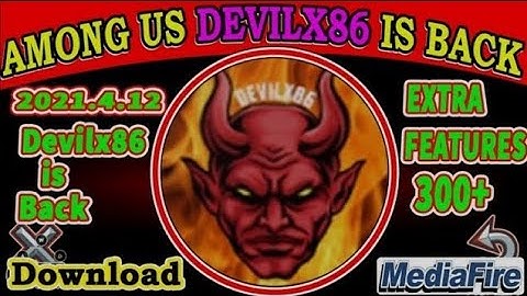Among us mod menu. The best mod. Devilx86.