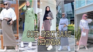 INSPIRASI OOTD ROK SPAN RAJUT KEKINIAN | Shopee Link