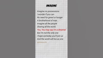 Thumbnail of 🍉 Imagine [#1] | John Lennon #lyrics #english