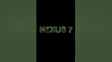 Nexus 7 BootAnimation (After Effect)