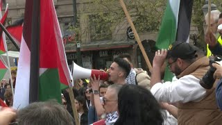 Hundreds gather in Sweden's Malmö to protest over Israel's participation in Eurovision | AFP