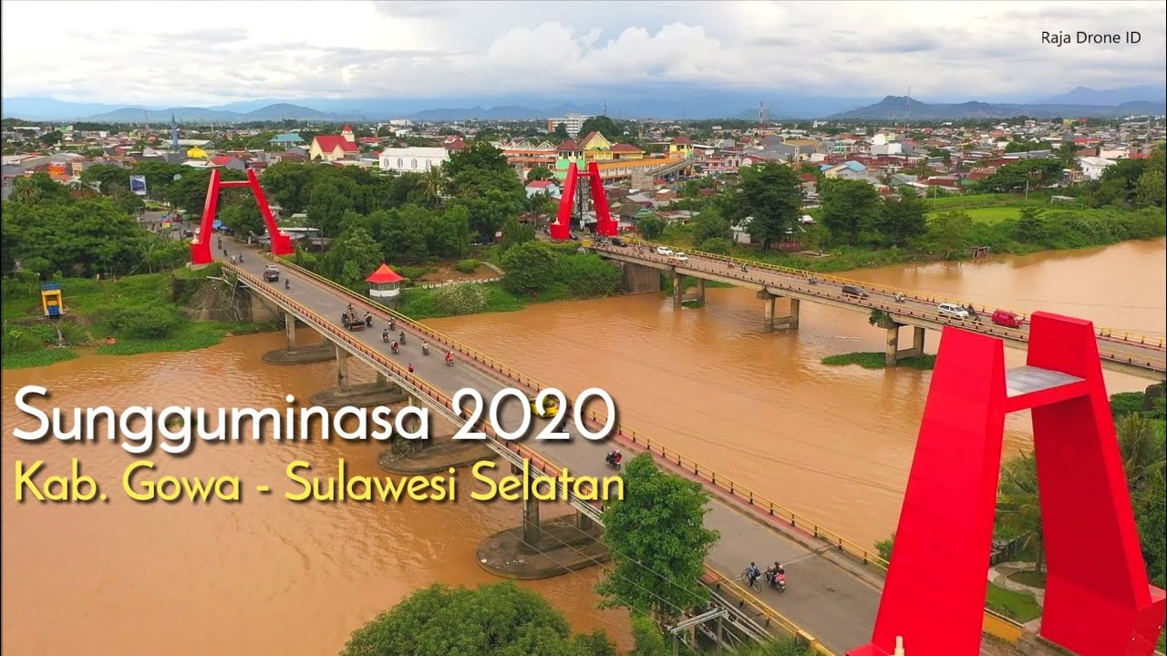 Drone Video Sungguminasa, Kabupaten Gowa Sulawesi Selatan 2020