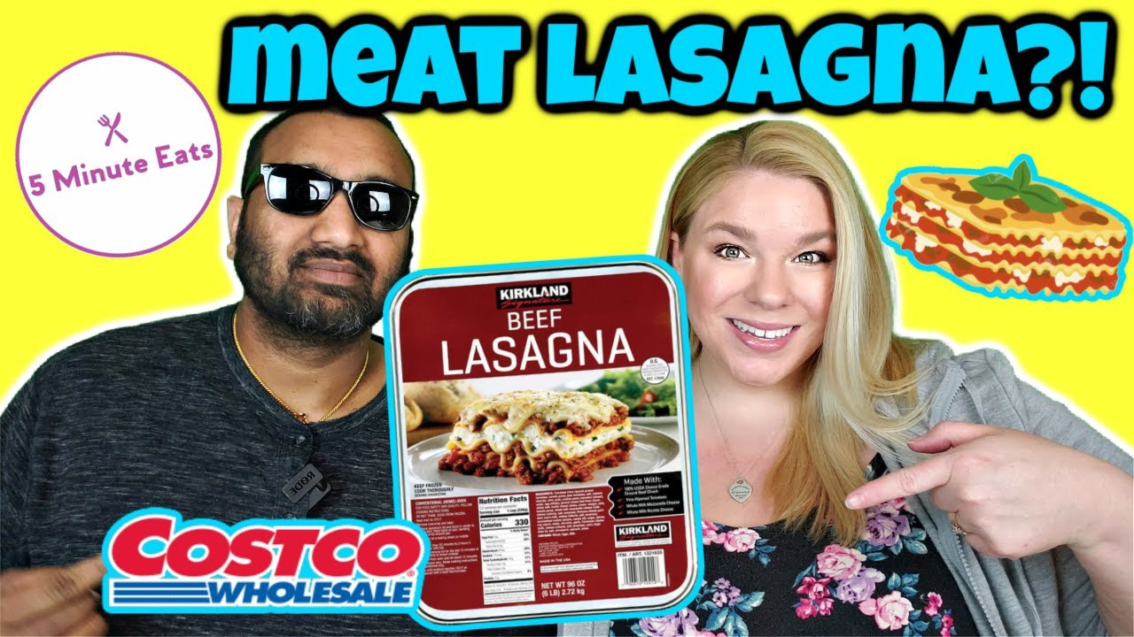 Costco Zinetti Meat Lasagna Review