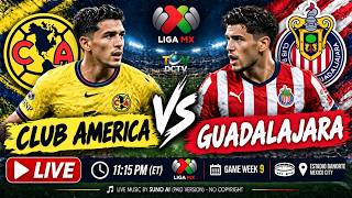 🔴 LIVE 🔥 Club America vs Guadalajara | Liga MX Clásico Nacional | Live Soccer screenshot 2