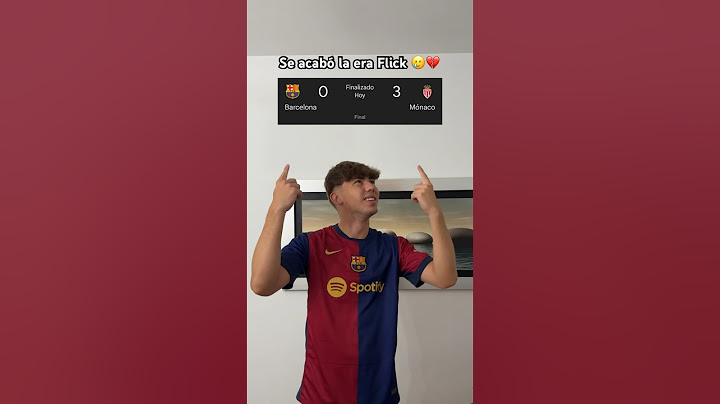 😭 El BARÇA PIERDE VS MÓNACO 😤 #futbol