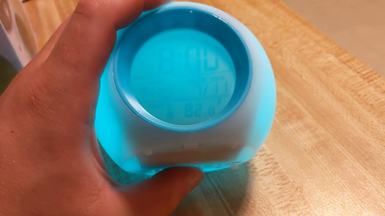 Outwit Kids Color Changing Alarm Clock Review