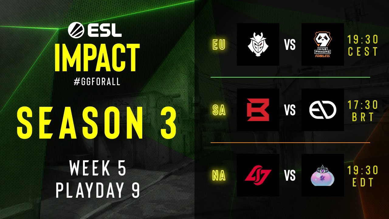 ESL Impact Season 3 - Week 5 - Day 9