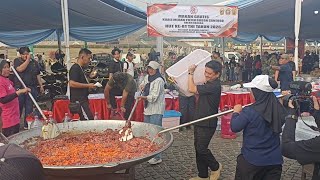 Makan Gratis Kuali Merah Putih Bobon Santoso Di Monas | TNI FAIR 2026