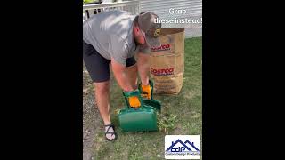 Leaf Scoop Hand Rakes- Picking up Weeds #gardening #lawncare #garden