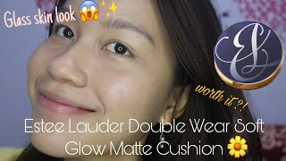 Estee Lauder Soft Glow Matte Cushion |Review & Wear test| Bahasa Indonesia screenshot 2