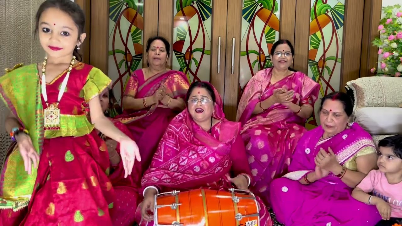 नवरात्रे स्पेशल🦚मैया जी के इस भजन को सुनकर छोटी बच्ची ने भी किया बहुत प्यारा नृत्य🦚#navratri #jaimaa