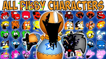 ALL PIBBY GLITCH CHARACTERS | FNF Character Test | Gameplay VS Playground