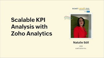Scalable KPI Analysis with Zoho Analytics