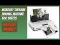 REVIEW (2026): MAKEASY Thermal Binding Machine 500 Sheets. Features