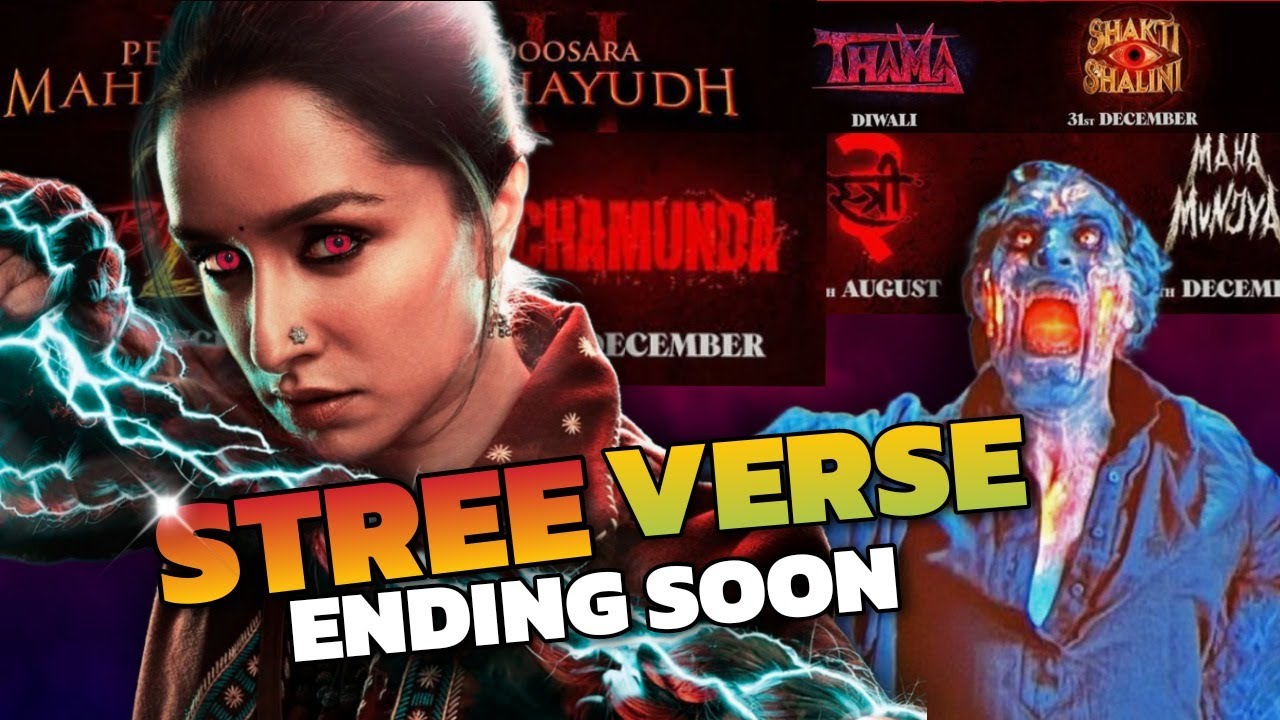 🤩Upcoming STREE-VERSE Movies 2025🔥🔥😱 | Maddock Films | FREE GUY