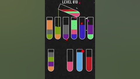 Water Sort Puzzle   level 810 !!! Mobile Cell Phone Game Walkthrough Android / Apple