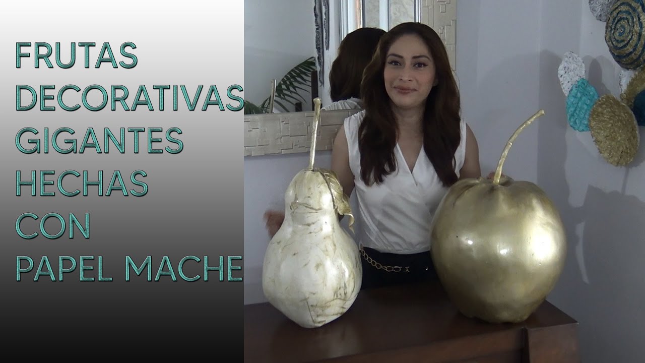 Manzana y Pera Gigantes Decoración Moderna-elegante-Giant Apple and Pear, Modern, elegant decoration